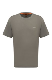Хлопковая футболка BOSS Orange