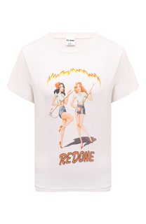 Хлопковая футболка Re/Done