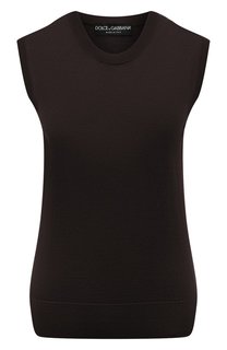 Шерстяной топ Dolce & Gabbana