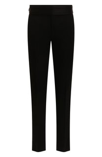 Брюки из шерсти и шелка Dolce & Gabbana