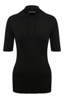 Поло из вискозы Jil Sander