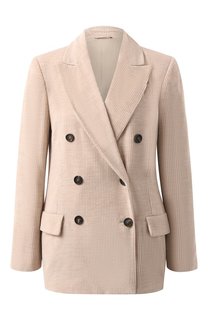 Вельветовый жакет Brunello Cucinelli