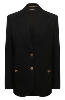 Шерстяной жакет Versace