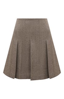 Шерстяная юбка Brunello Cucinelli
