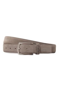 Замшевый ремень Zegna