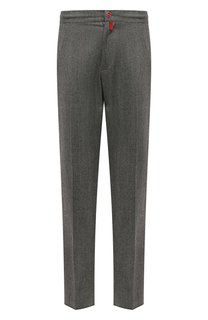 Брюки из шерсти и кашемира Kiton