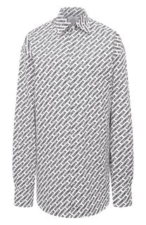 Хлопковая рубашка VETEMENTS