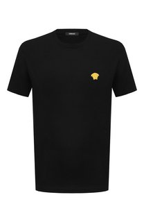 Хлопковая футболка Versace