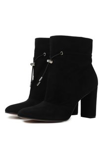 Замшевые ботильоны Gianvito Rossi