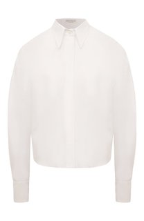 Хлопковая рубашка Brunello Cucinelli