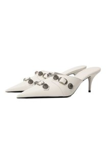 Кожаные мюли Cagole 70 Balenciaga