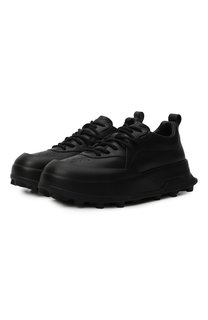 Кожаные кроссовки Orb Jil Sander