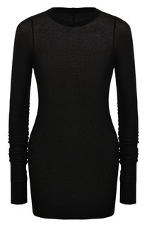 Лонгслив из вискозы и шелка Rick Owens