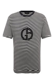 Футболка из вискозы Giorgio Armani