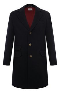 Шерстяное пальто Brunello Cucinelli