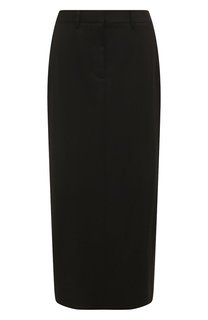 Шерстяная юбка Helmut Lang