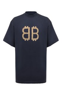 Хлопковая футболка Balenciaga