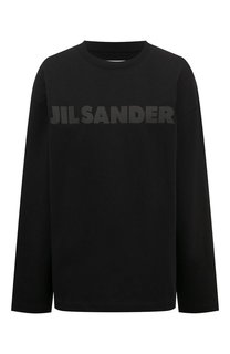 Хлопковый лонгслив Jil Sander