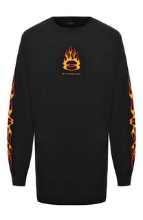 Хлопковый лонгслив Balenciaga