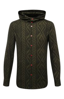 Хлопковая рубашка Kiton
