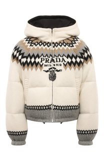 Куртка из шерсти и кашемира Prada