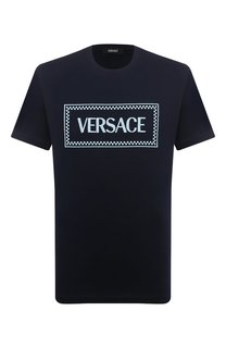 Хлопковая футболка Versace