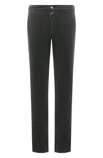 Брюки из хлопка и кашемира Kiton