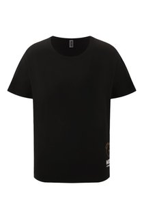 Хлопковая футболка Moschino
