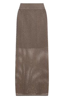 Хлопковая юбка Brunello Cucinelli