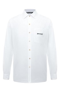 Хлопковая рубашка Palm Angels