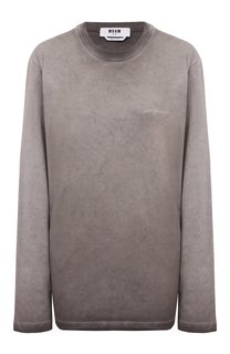 Хлопковый лонгслив MSGM