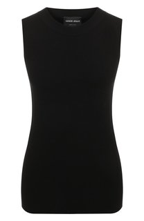 Топ из вискозы Giorgio Armani