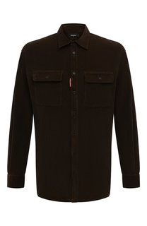 Хлопковая рубашка Dsquared2