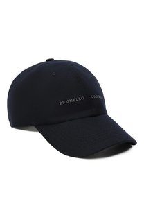 Бейсболка из кашемира и шелка Brunello Cucinelli