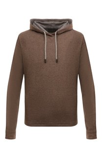 Худи из хлопка и кашемира Capobianco