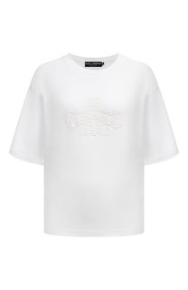Хлопковая футболка Dolce & Gabbana