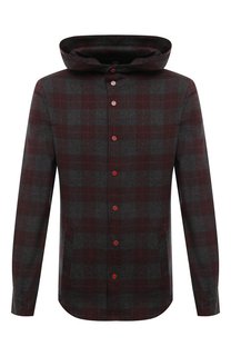 Хлопковая рубашка Kiton