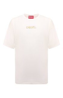 Хлопковая футболка Diesel