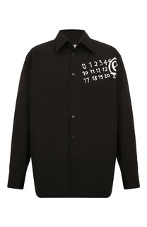 Хлопковая рубашка MM6