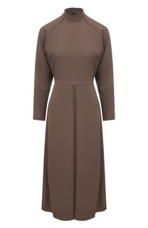 Платье из вискозы и шерсти Agnona