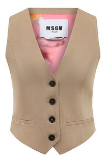 Жилет из вискозы MSGM