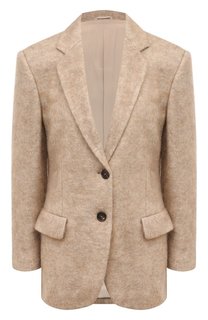 Жакет из шерсти и кашемира Brunello Cucinelli