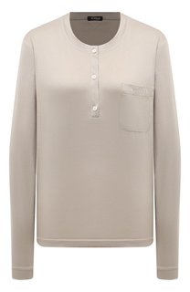 Хлопковый лонгслив Kiton