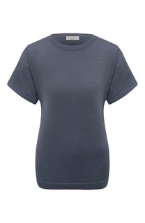Футболка из кашемира и шелка Brunello Cucinelli