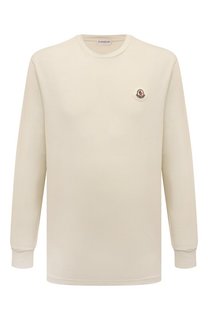 Хлопковый лонгслив Moncler