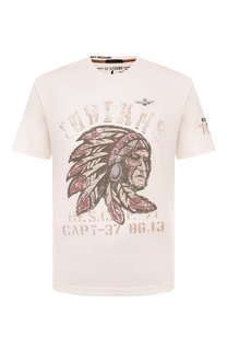 Хлопковая футболка Aeronautica Militare