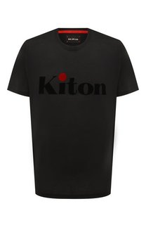 Хлопковая футболка Kiton