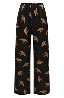 Шелковые брюки Dries Van Noten