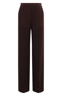 Брюки из хлопка и вискозы Missoni