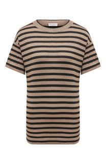 Футболка из кашемира и шелка Brunello Cucinelli